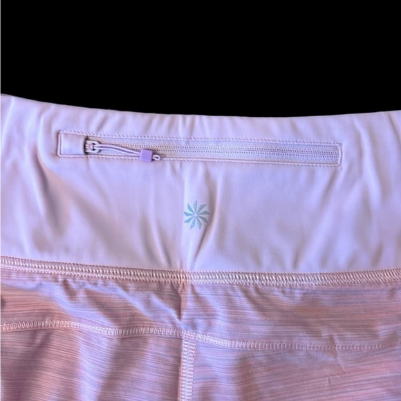 ATHLETA Run With It Shorts Space Dye Begonia pink 3.5" SIZE 1X - Picture 10 of 15